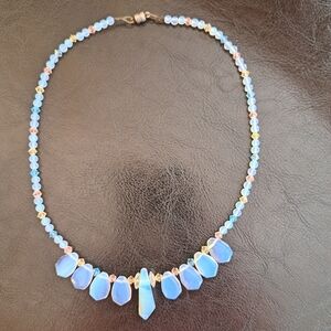 Opalite Bead Choker
